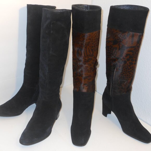PAUL GREEN AND STUART WEITZMAN KNEE-HIGH BOOT LOT SIZE 7.5 MEDIUM - Picture 13 of 16